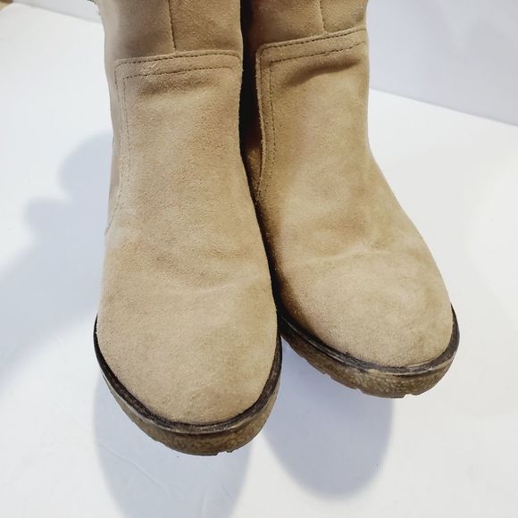 Kellie & Katie fold over suede winter booties  8.5 - Picture 5 of 16